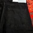 شلوار جین مردانه بگ استایل مشکی pull & bear کد ۳۱۷