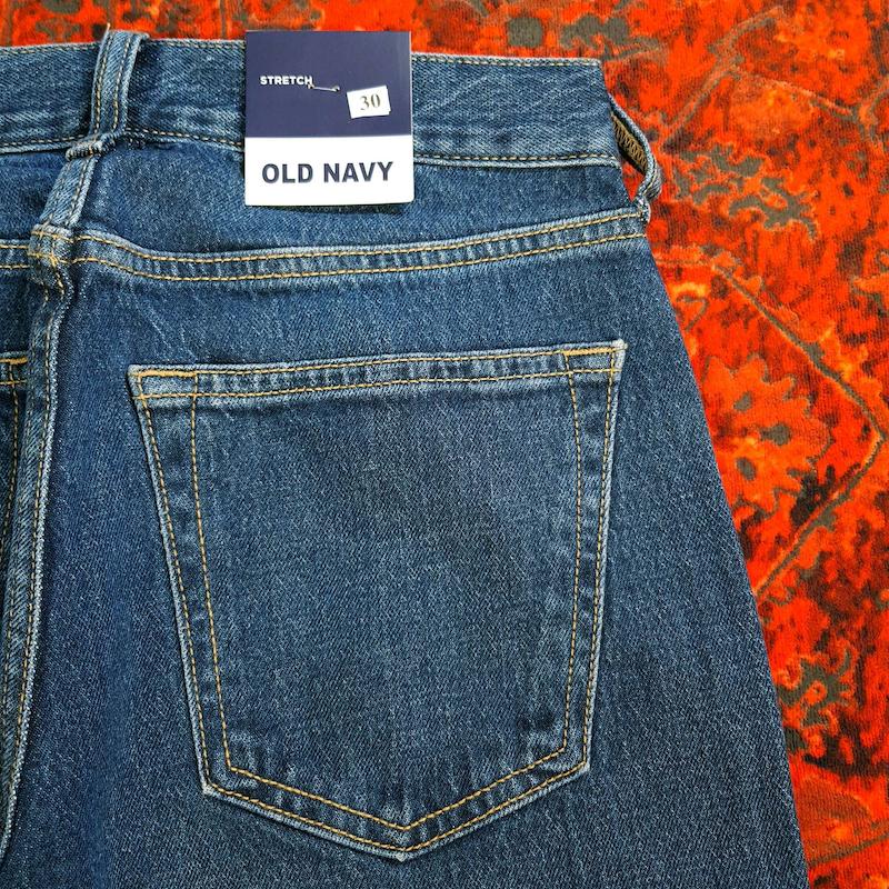 شلوار جین مردانه راسته کلاسیک OLD NAVY کد ۳۲۳ سایز ۲۷