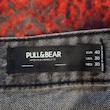 شلوار جین مردانه بگ استایل ذغالی pull & bear کد ۳۲۶