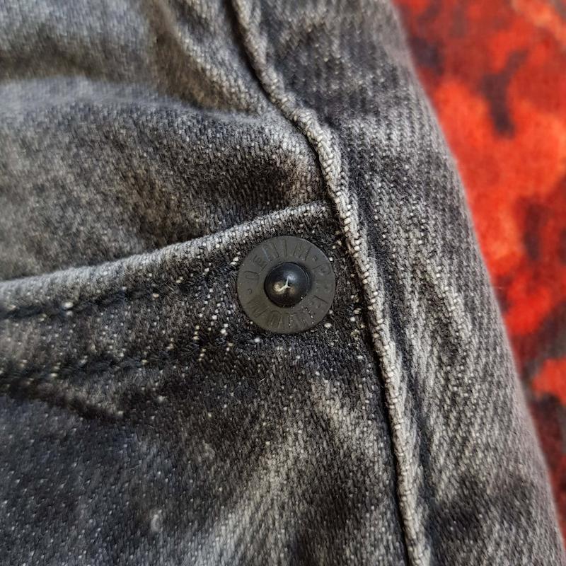 شلوار جین مردانه بگ استایل ذغالی pull & bear کد ۳۲۶ سایز ۳۸