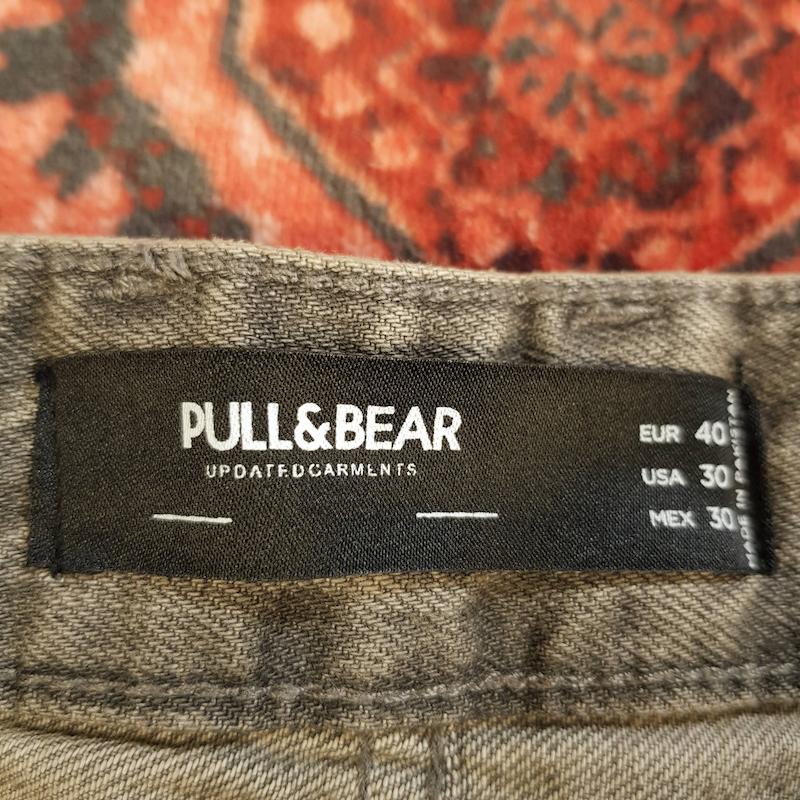 شلوار جین مردانه بگ استایل pull & bear کد ۳۲۸