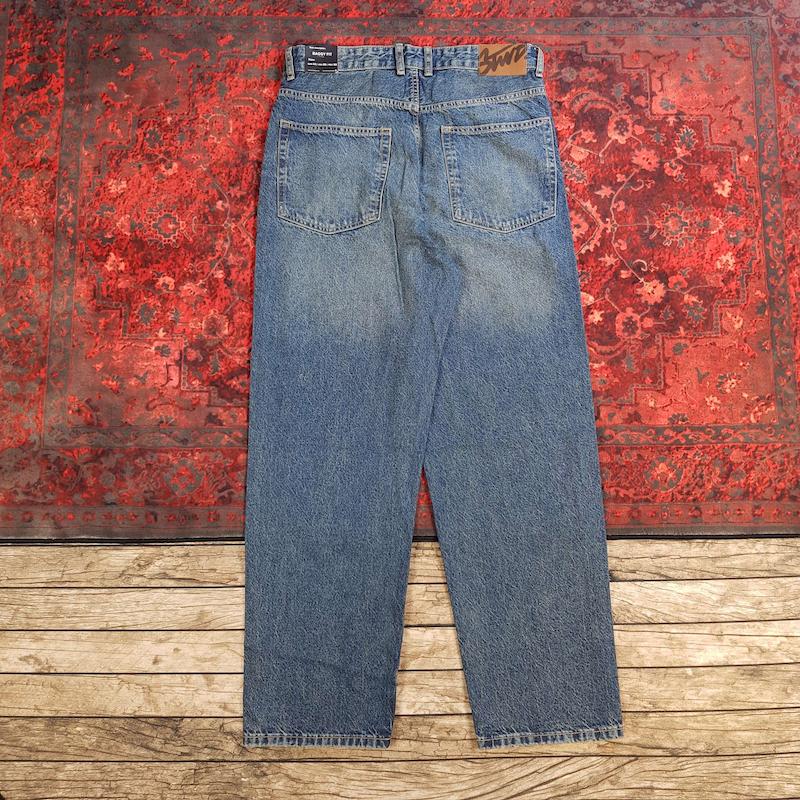 شلوار جین بگ استایل مردانه pull & bear کد ۳۲۹ سایز ۴۳ خارجی