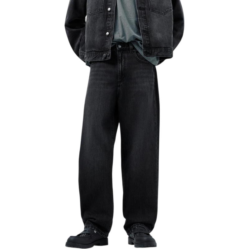 شلوار جین مردانه بگ استایل pull & bear کد ۳۳۰