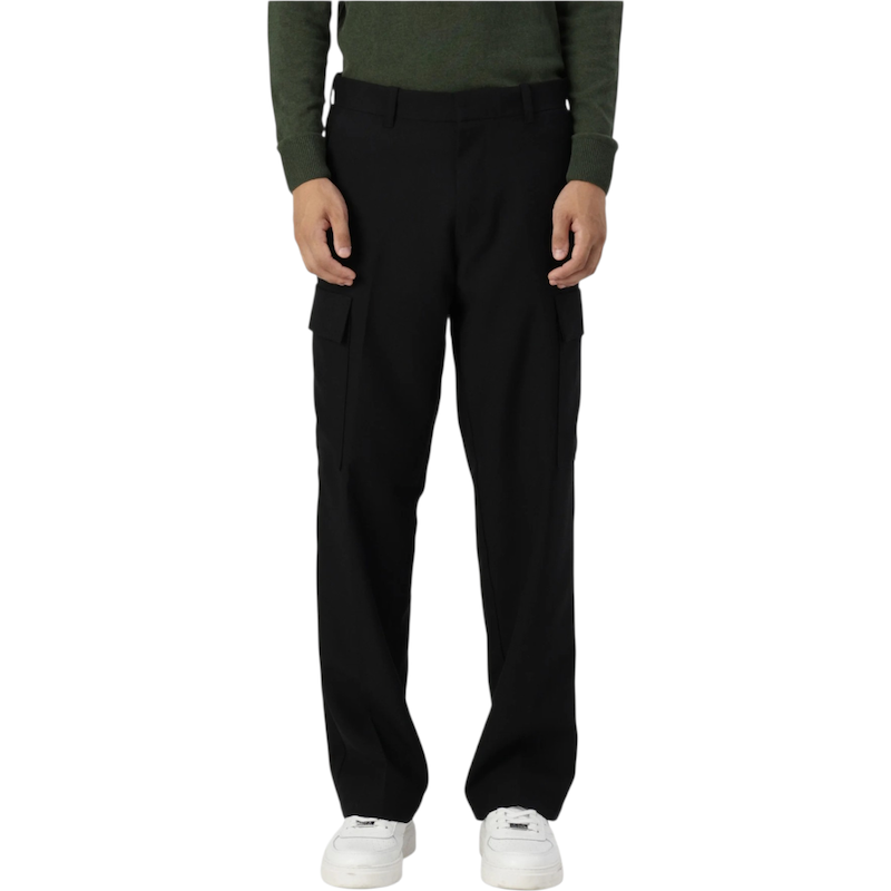 شلوار پارچه‌ای مردانه بگ استایل شش جیب از JACK & JONES کد ۳۰۸