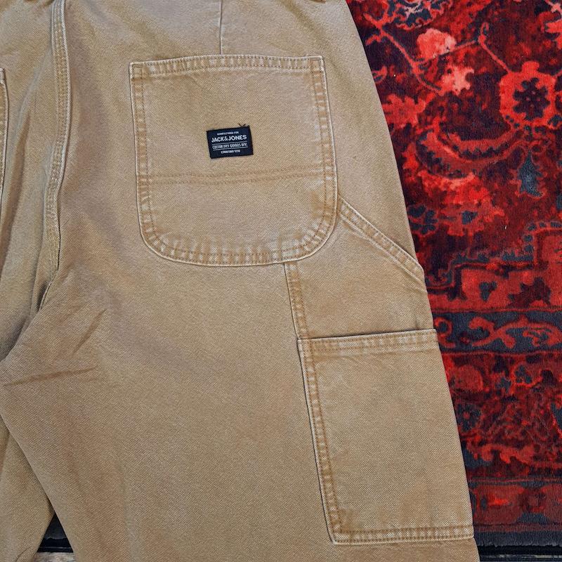 شلوار جین کارپتنر بگ استایل مردانه jack & jones کد ۳۳۸