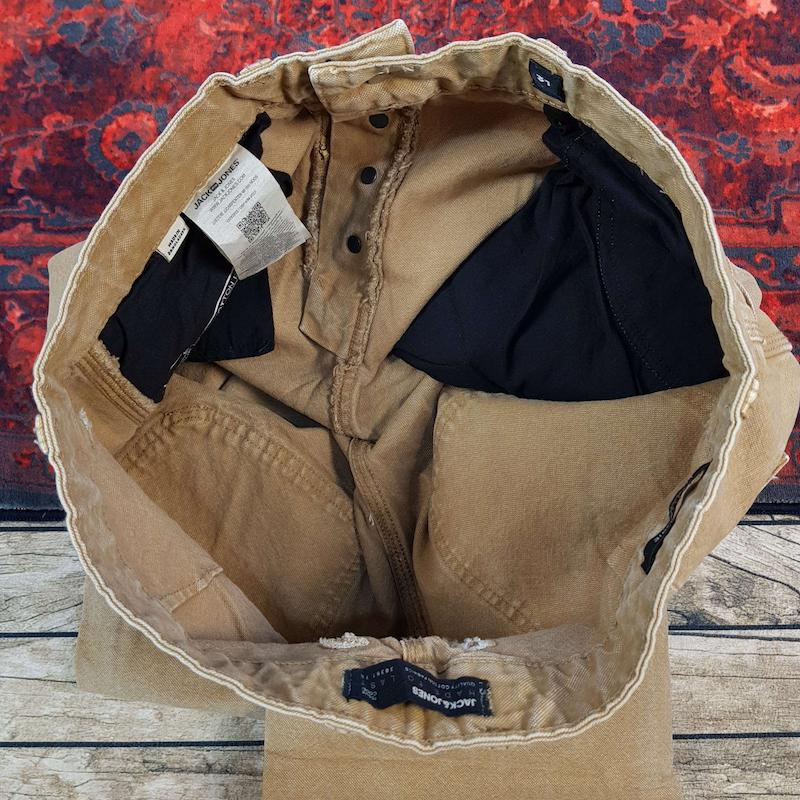 شلوار جین کارپتنر بگ استایل مردانه jack & jones کد ۳۳۸