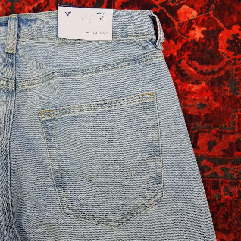 شلوار جین بگ استایل مردانه American eagle کد ۳۳۹ سایز ۲۸