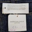 شلوار جین مردانه بگ استایل سرمه‌ای تیره American eagle کد ۳۴۰