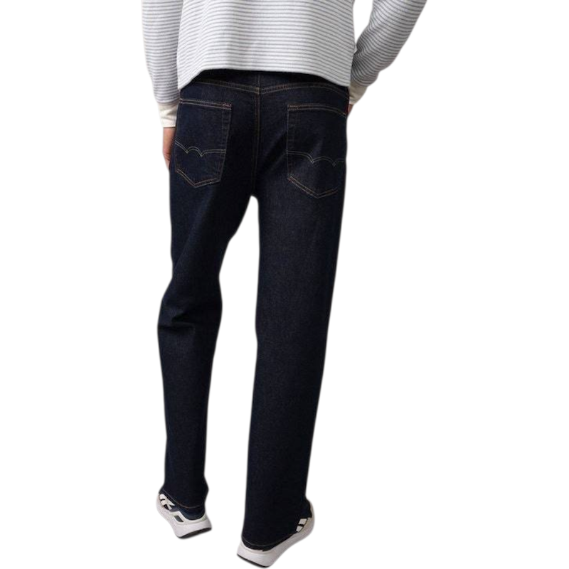 شلوار جین مردانه بگ استایل سرمه‌ای خام شور American eagle کد ۳۴۰