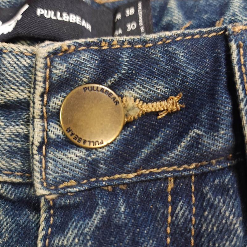 شلوار جین بالون فیت یونیسکس pull & bear کد ۳۵۰ سایز ۲۸
