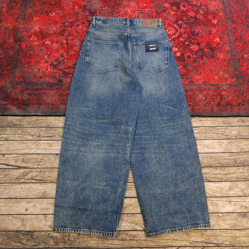 شلوار جین بالون فیت یونیسکس pull & bear کد ۳۵۰ سایز ۲۸