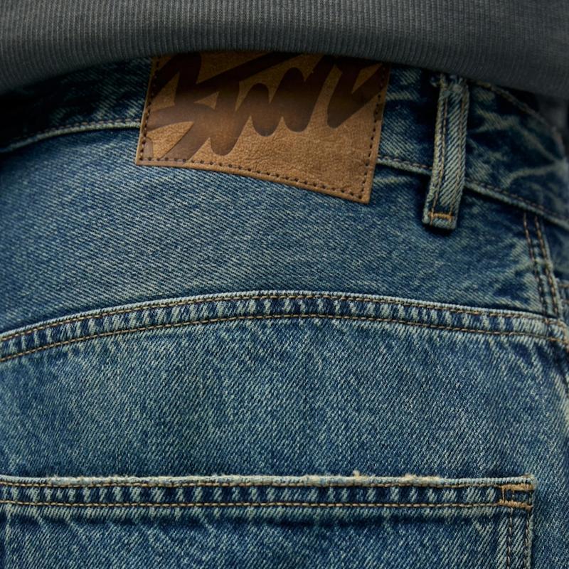 شلوار جین بالون فیت یونیسکس pull & bear کد ۳۵۰ سایز ۲۸