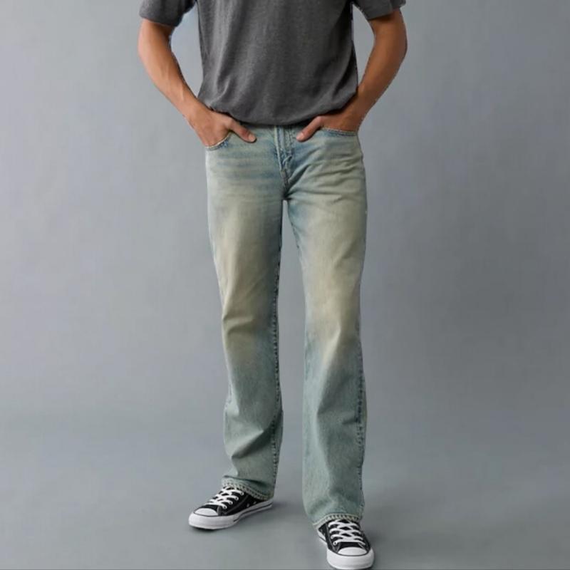 شلوار جین راسته بوت کات یونیسکس american eagle کد ۳۶۱