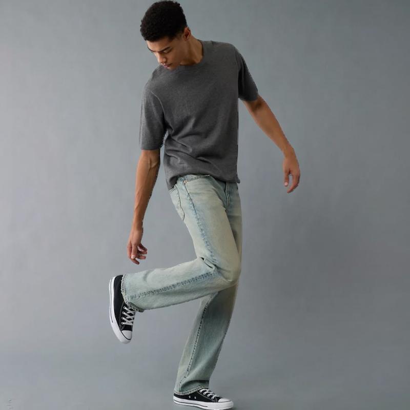 شلوار جین راسته بوت کات یونیسکس american eagle کد ۳۶۱