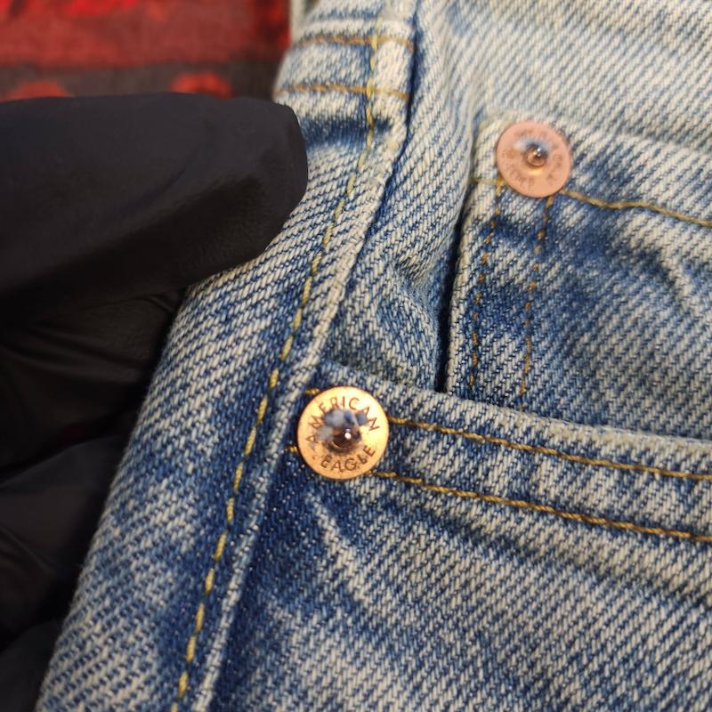 شلوار جین راسته بوت کات یونیسکس american eagle کد ۳۶۱