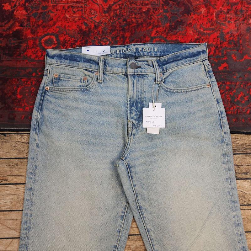 شلوار جین راسته بوت کات یونیسکس american eagle کد ۳۶۱