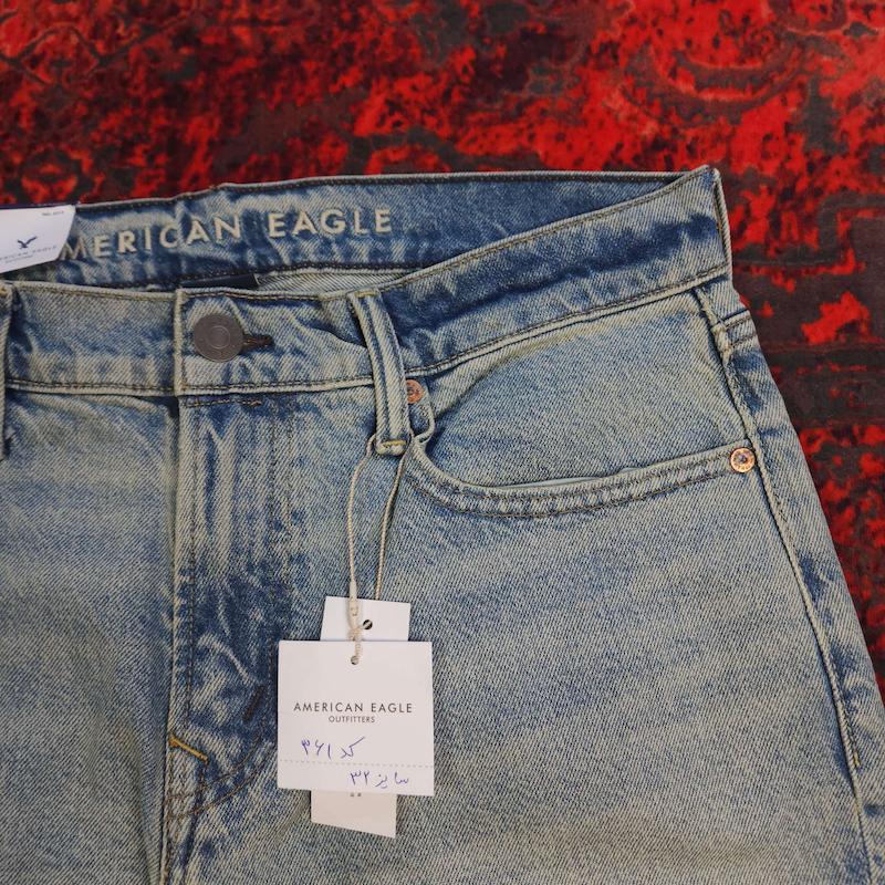 شلوار جین راسته بوت کات یونیسکس american eagle کد ۳۶۱
