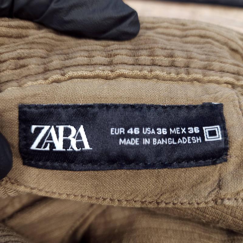 شلوار کبریتی کارپتنر بگ استایل بدون جنسیت ZARA کد ۳۶۸ سایز ۳۰
