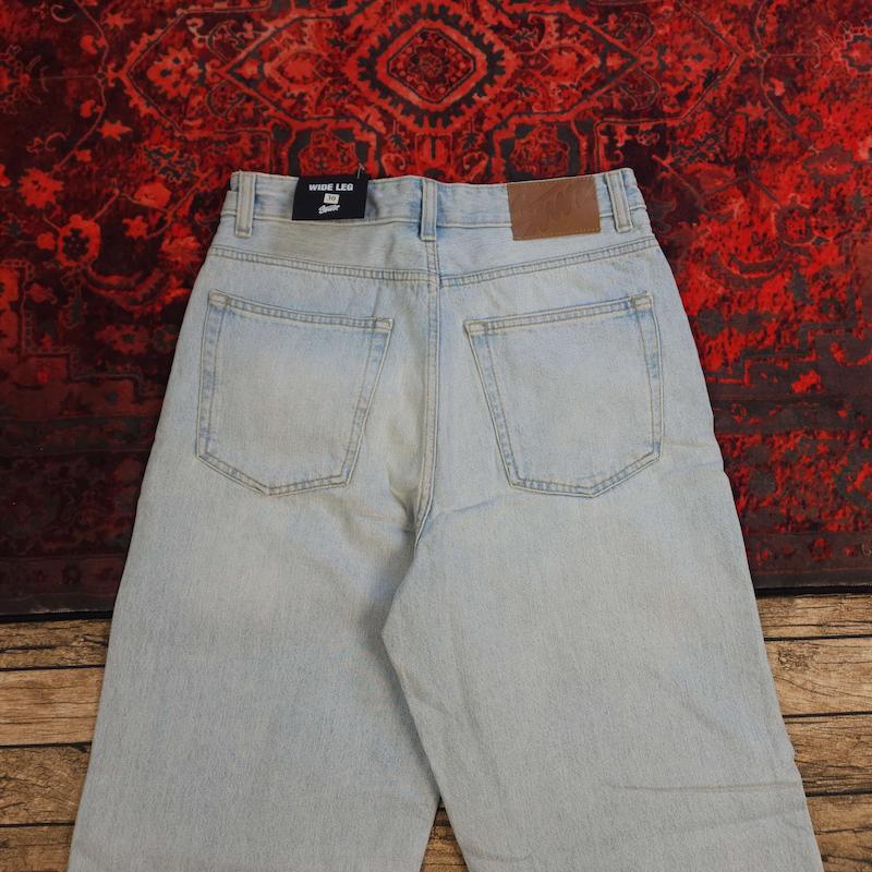 شلوار جین بگ استایل pull & bear بدون جنسیت کد ۳۷۱ سایز ۲۸