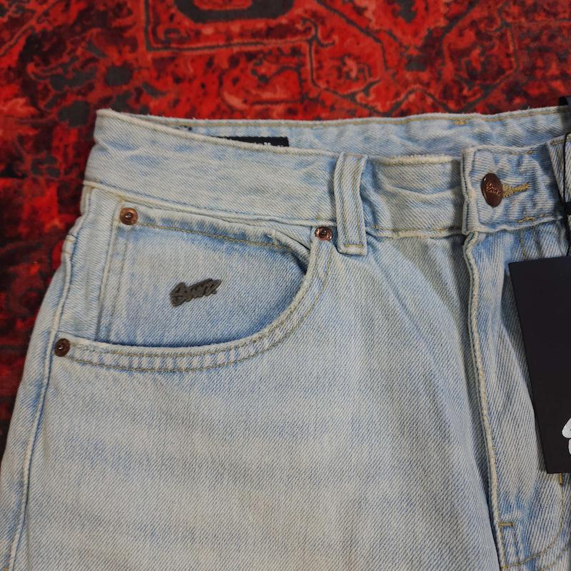 شلوار جین بگ استایل pull & bear بدون جنسیت کد ۳۷۱ سایز ۲۸