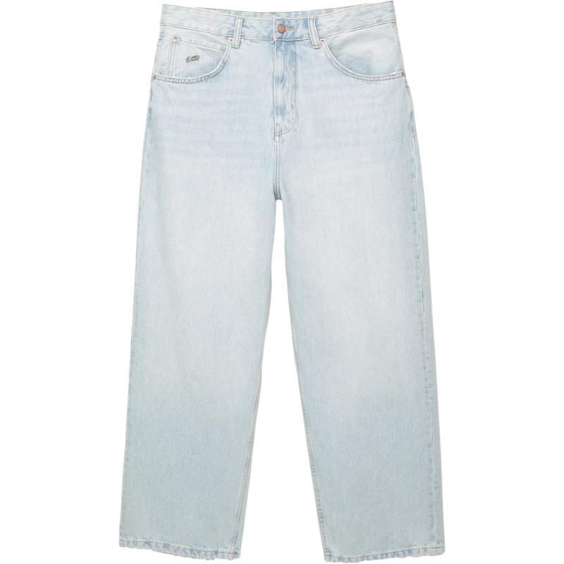 شلوار جین بگ استایل pull & bear بدون جنسیت کد ۳۷۱ سایز ۲۸