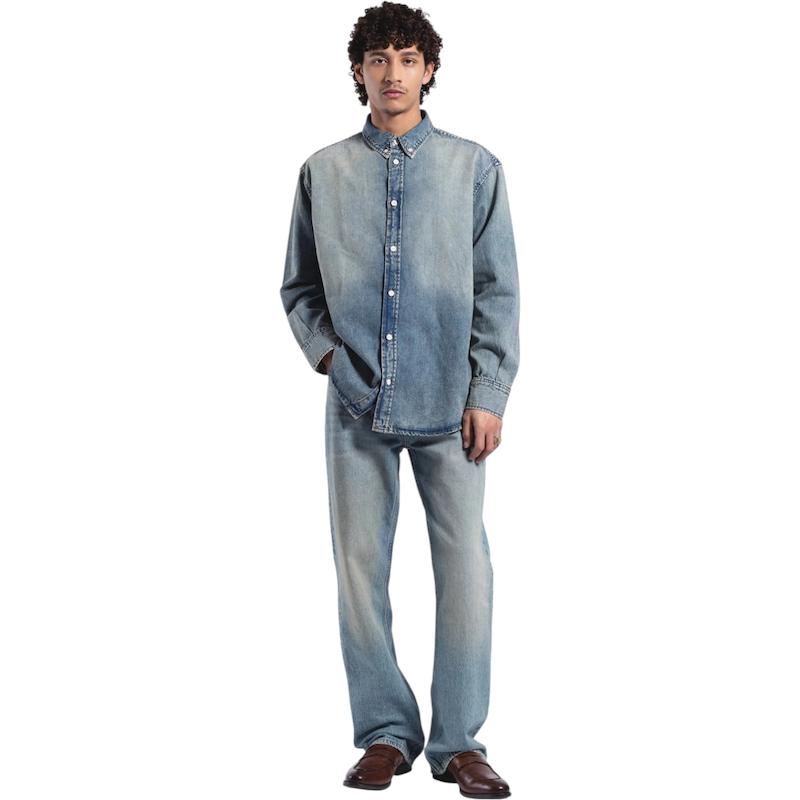 شلوار جین راسته مردانه DR DENIM کد ۳۷۰