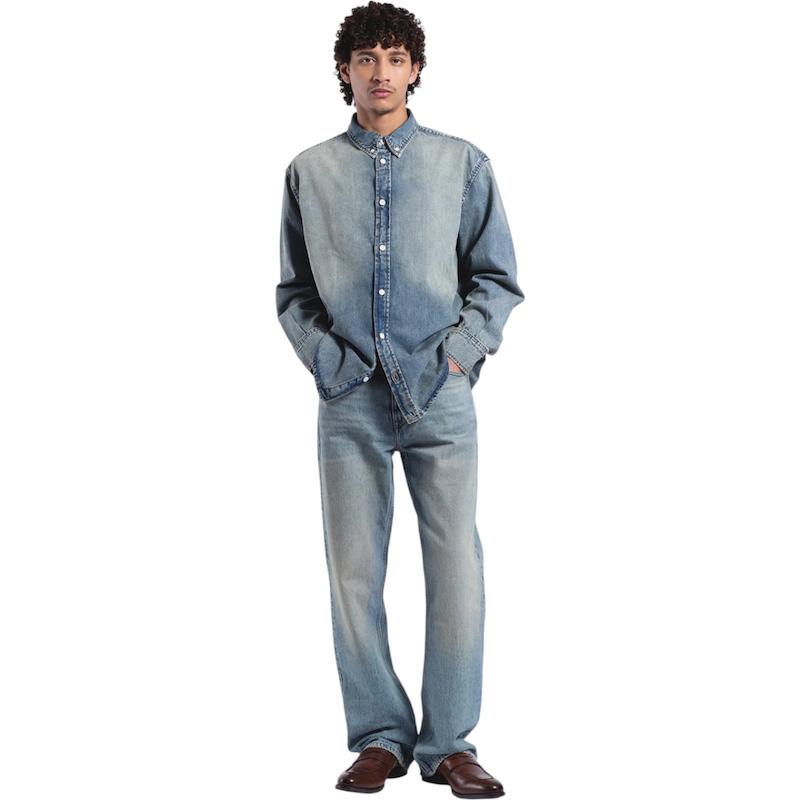 شلوار جین راسته مردانه DR DENIM کد ۳۷۰