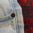 شلوار جین نیم بگ بدون جنسیت pull & bear کد ۳۷۷