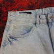 شلوار جین نیم بگ بدون جنسیت pull & bear کد ۳۷۷