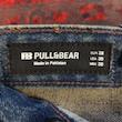 شلوار جین نیم بگ pull & bear بدون جنسیت کد ۳۹۰
