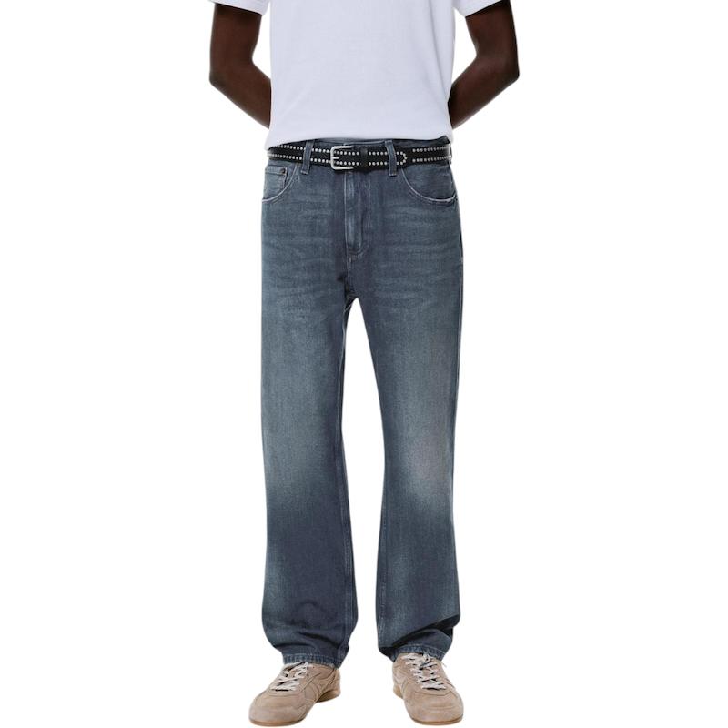 شلوار جین نیم بگ pull & bear بدون جنسیت کد ۳۹۰