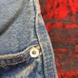 شلوار جین نیم بگ pull & bear بدون جنسیت کد ۳۹۳