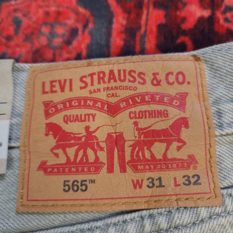 شلوار جین بگ استایل levis بدون جنسیت کد ۳۹۸