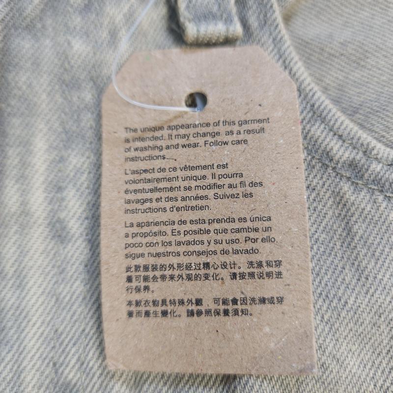 شلوار جین بگ استایل levis بدون جنسیت کد ۳۹۸