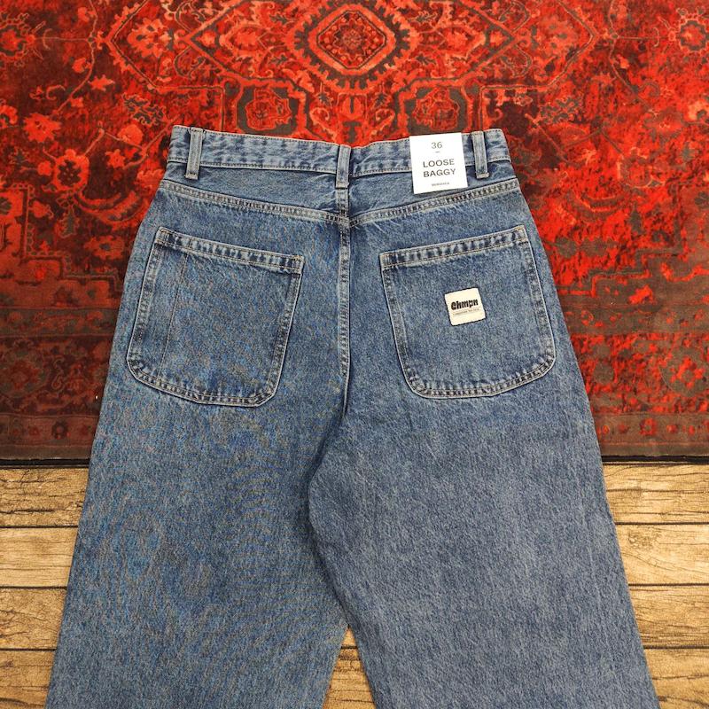 شلوار جین بگ استایل bershka بدون جنسیت کد ۴۰۴ سایز ۲۷