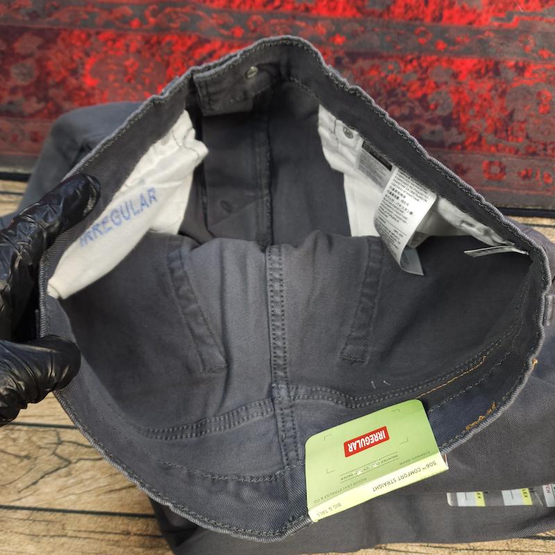 شلوار کتان راسته لیوایز levis کد ۴۱۱