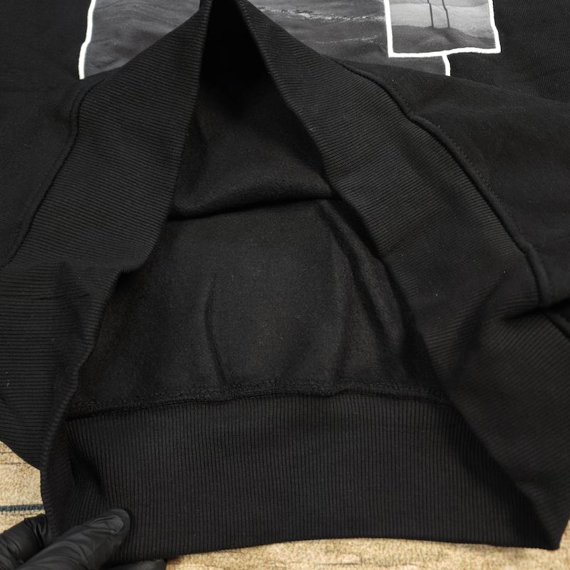 هودی مشکی دیزاین ۲۰۲۶ pull & bear کد ۴۱۲ 
