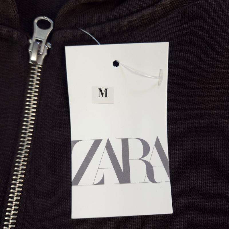 سوییشرت دو زیپ دیزاین ۲۰۲۶ ZARA کد ۴۱۷