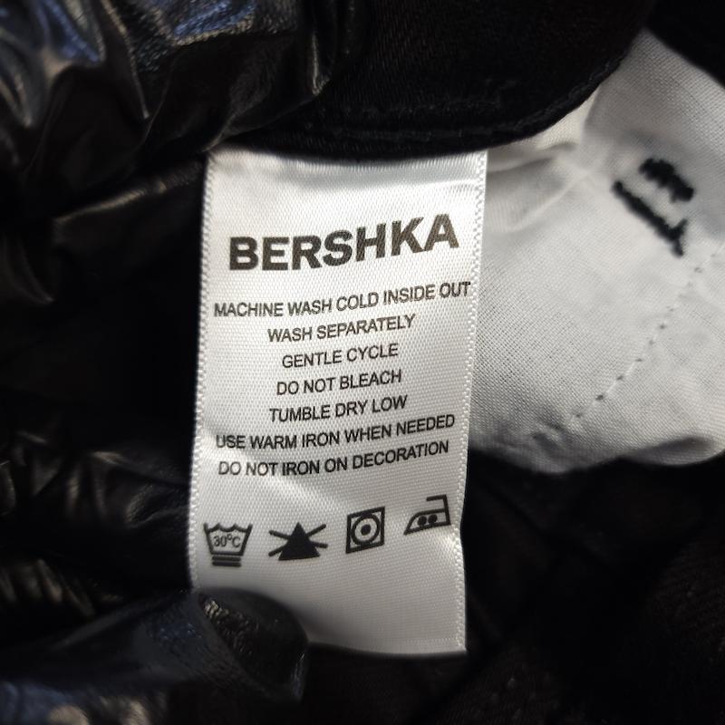 شلوار جین بالونی مشکی bershka بدون جنسیت کد ۴۱۹