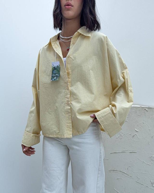 شومیز باکسی کره ای برندH&m🧈