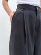 شلوار سیلک دارک بلو برند ZARA