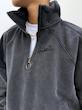 نیم زیپ سنگشور ذغالی برند DUB