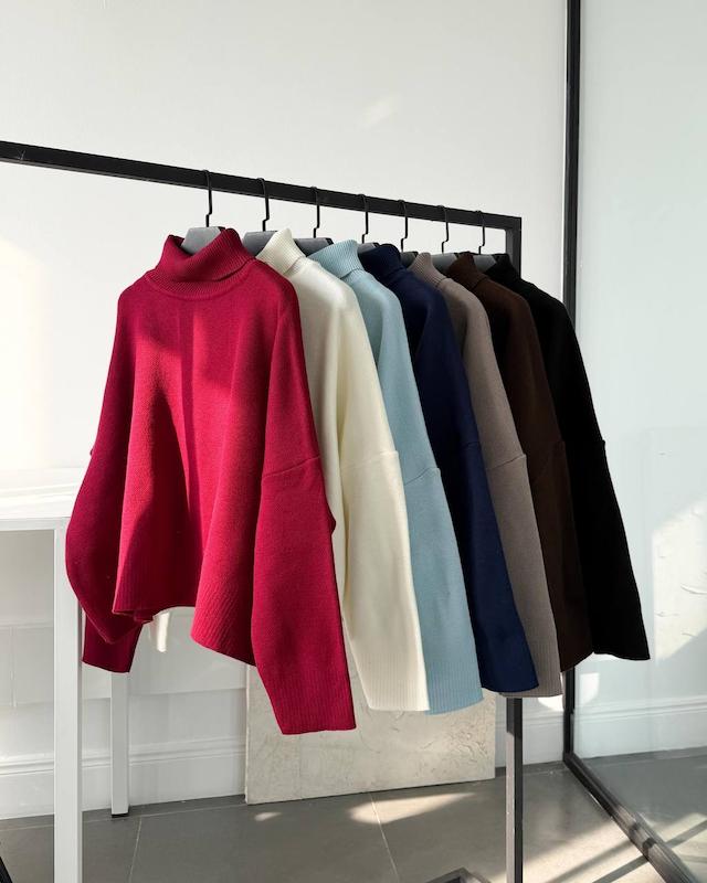 بافت یقه اسکی ☁️