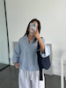 شومیز ابی برند H&m 