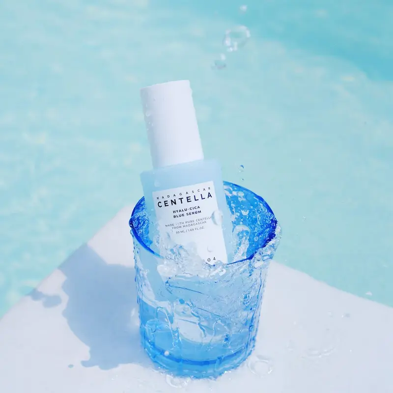 سرم آبرسان و تسکین‌دهنده سنتلا هیالو-سیکا بلو | Centella SKIN1004 Hyalu-Cica Blue Serum