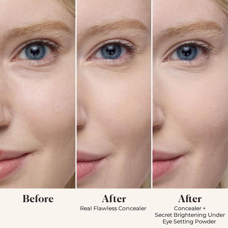 پودر فیکس زیر چشم لورا مرسیه | Laura Mercier Secret Brightening Color Correcting Longwear Under Eye Setting Powder