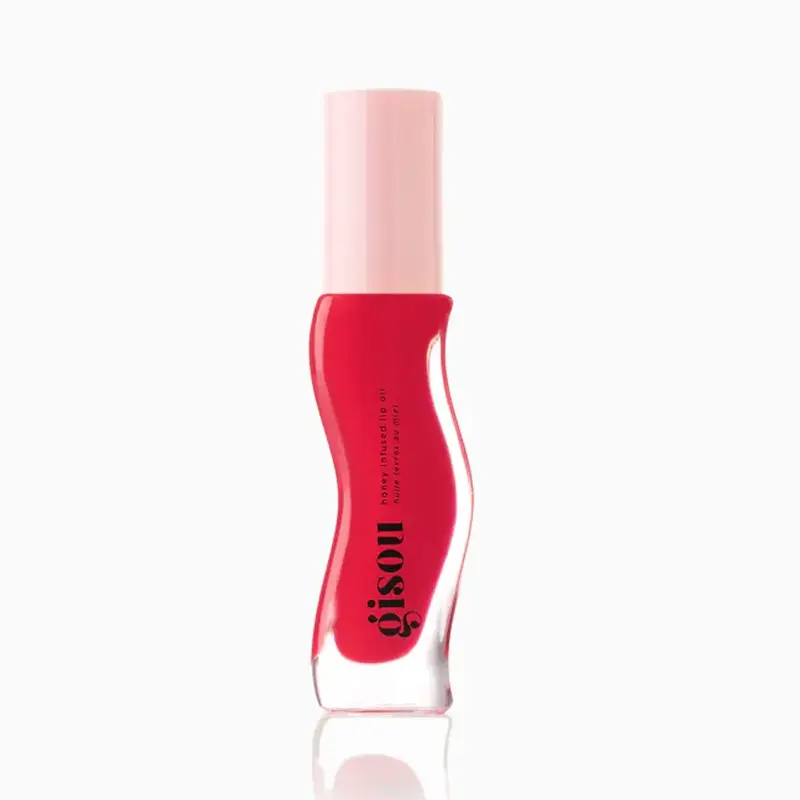 لیپ اویل شاین گیسو | Gisou Honey Infused Lip Oil - Cherry On The Cake