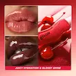 لیپ اویل شاین گیسو | Gisou Honey Infused Lip Oil - Cherry On The Cake