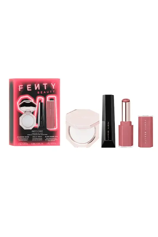 پک صورت، چشم و لب فنتی بیوتی | Fenty Beauty Fenty's Finest 3-Piece Face, Eye + Lip Kit (Holiday Limited Edition)