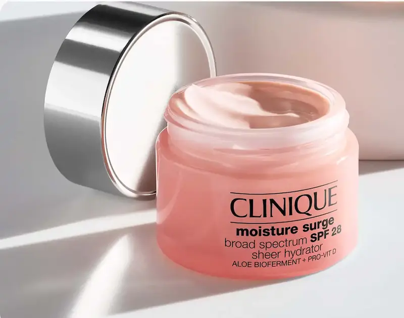 آبرسان و مرطوب‌کننده کلینیک | Clinique Moisture Surge Broad Spectrum SPF 28 Sheer Hydrator